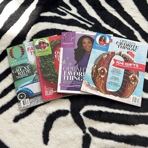 Set of 4 Oprah‘s Favorite Things Magazines